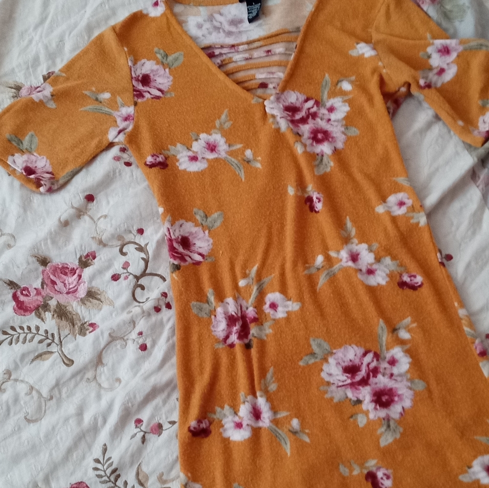 Rue 21 Floral Bodycon Floral Summer Dress